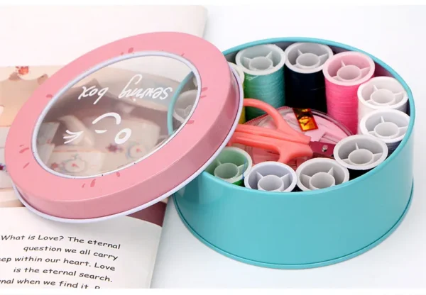 Crochet Kit: Mini Sewing Tools & Portable Storage Box - Image 6