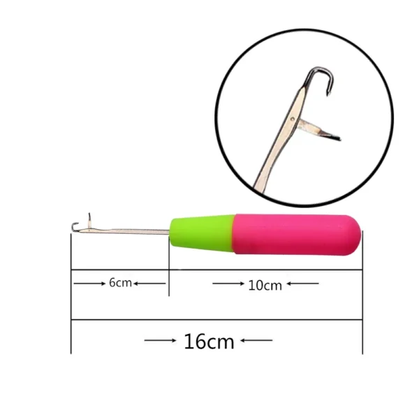Crochet Kit: Latch Hook for Dreadlock Weaving - Image 4