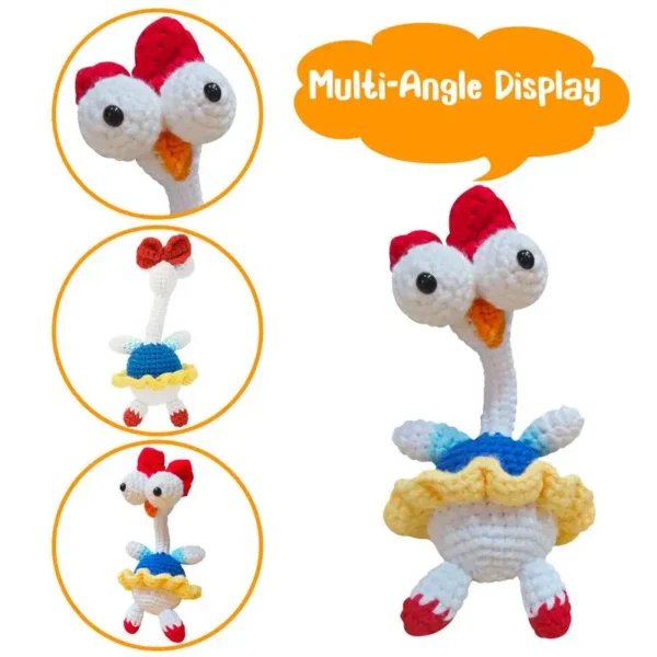 Crochet Kit for Beginners Chick Doll Craft with Steps - Image 5