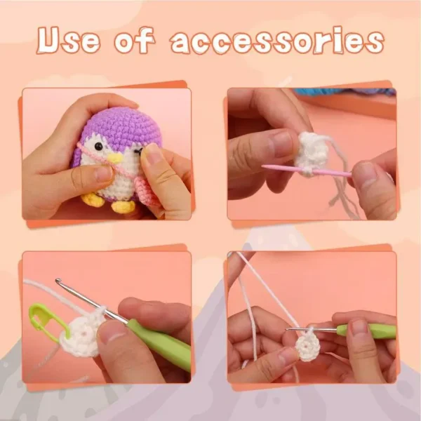 Penguin Crochet Kit: Complete Set for Beginners - Image 8