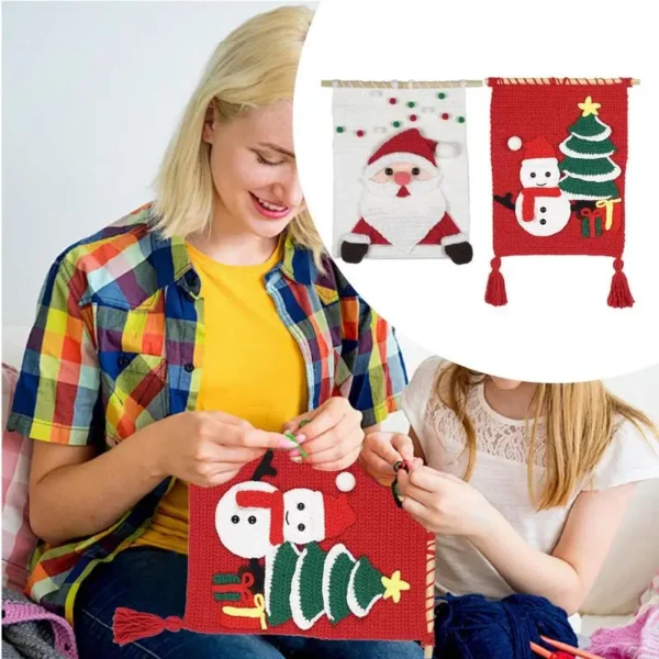 Christmas Crochet Kit – Tapestry & Knitting Set - Image 2