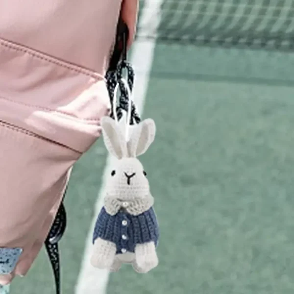 Crochet Kit: 3-Piece Stuffed Animal Bunny Set - Image 3