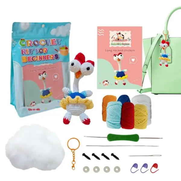 Crochet Kit for Beginners Chick Doll Craft with Steps