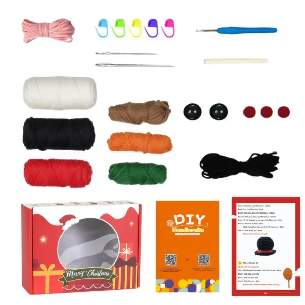 Crochet Kit: Christmas Theme Knitting Set