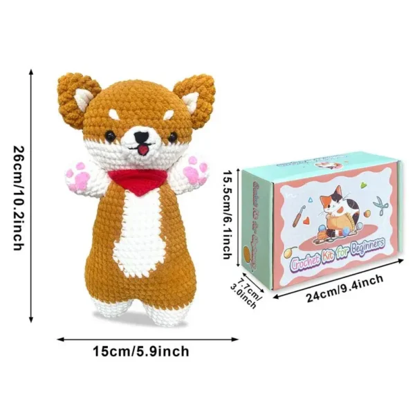Crochet Kit: Cute Animal Knitting Set for Beginners - Image 5