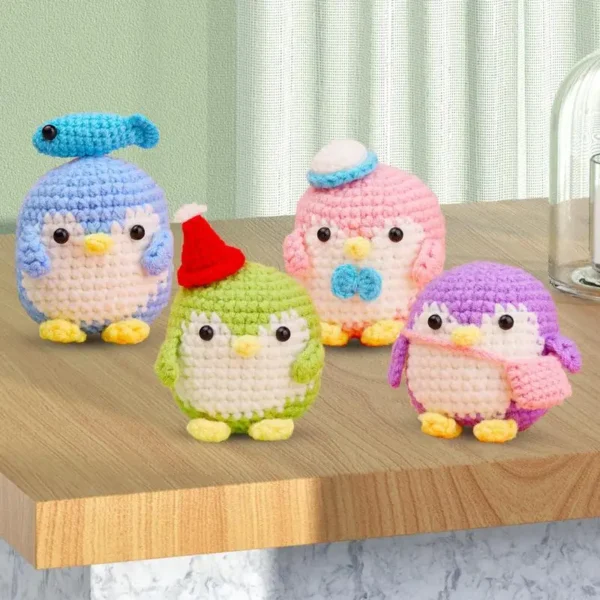 Penguin Crochet Kit: Complete Set for Beginners - Image 3