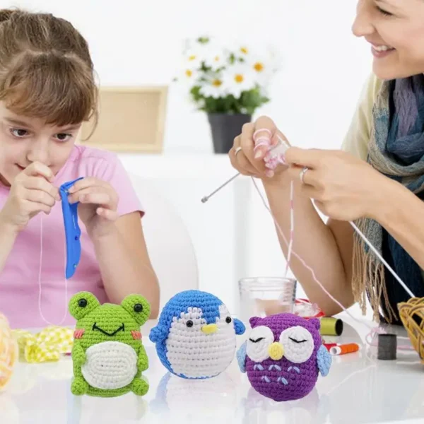 Crochet Kit: Beginner-Friendly Penguin Craft Set - Image 6