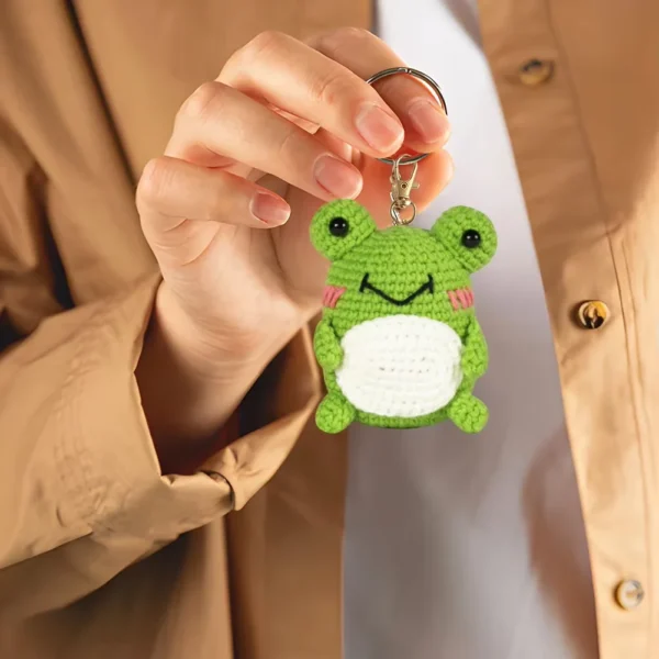 Crochet Kit: Frog, Owl, Penguin for Beginners - Image 3