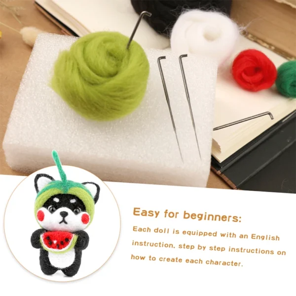Crochet Kit: Wool Felting Animal DIY Starter Kit - Image 6
