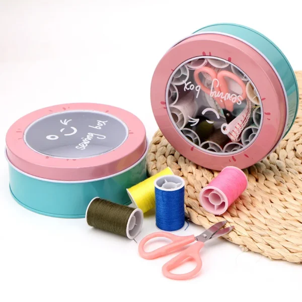 Crochet Kit: Mini Sewing Tools & Portable Storage Box - Image 3