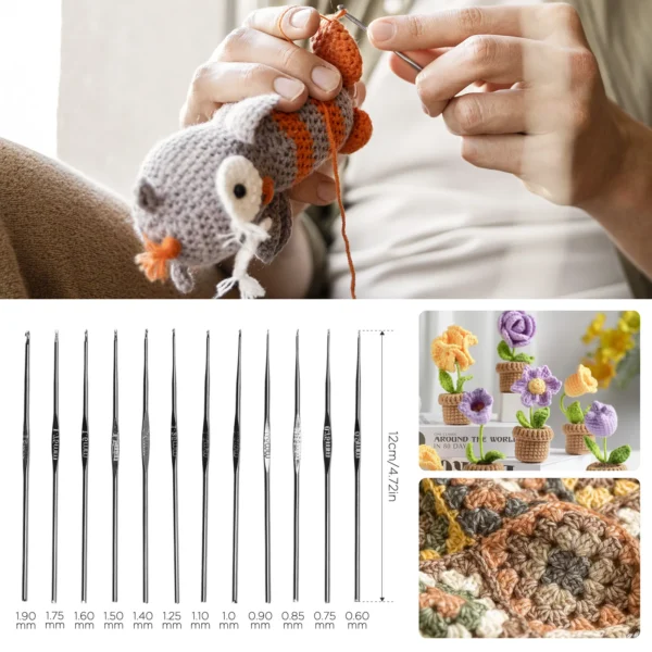 Crochet Kit - Starter Set for Adults & Kids - Image 3