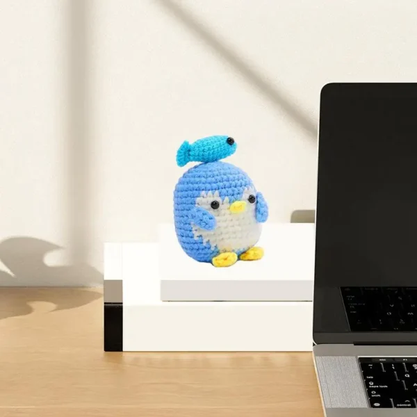 Penguin Crochet Kit – Beginner with Video Guide - Image 2