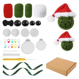 Crochet Kit with Yarn and Hooks for Beginners