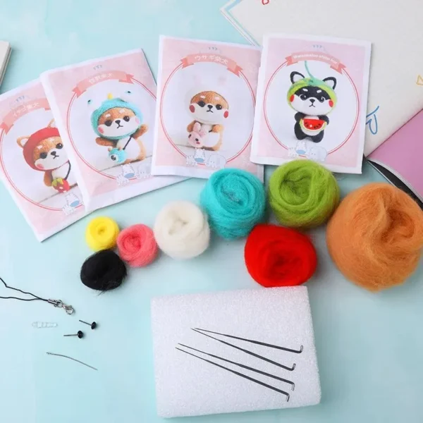 Crochet Kit: Wool Felting Animal DIY Starter Kit - Image 3