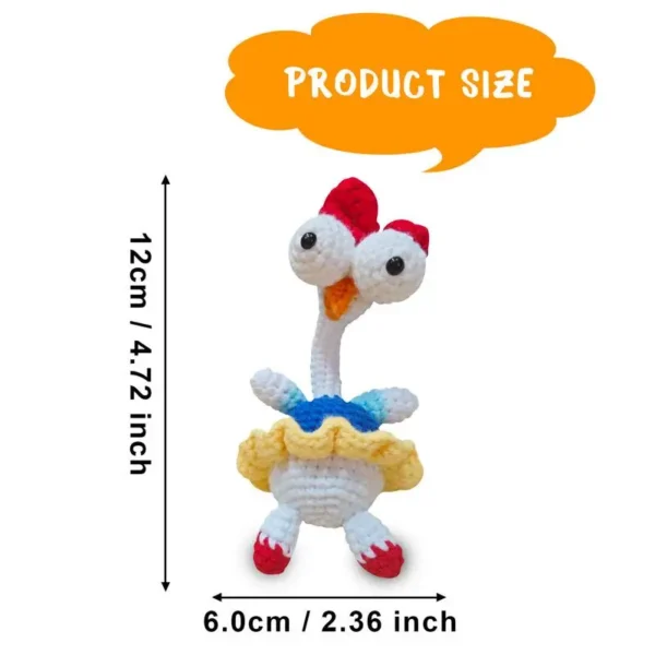 Crochet Kit for Beginners Chick Doll Craft with Steps - Image 6